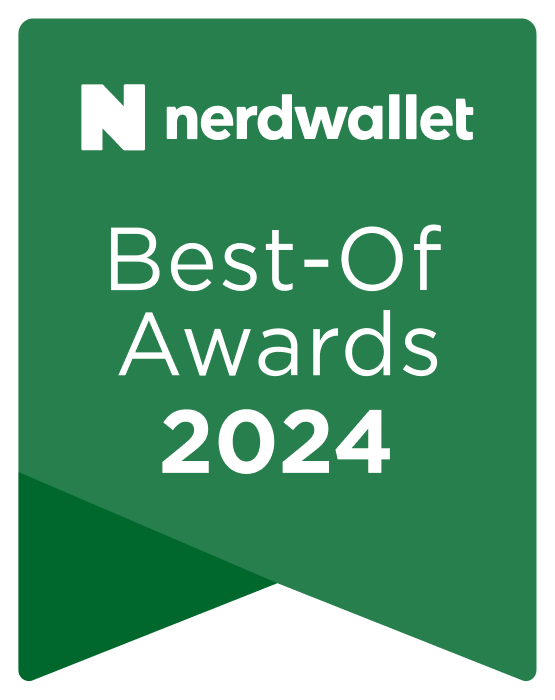 nerdwallet best of award logo